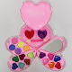 Paleta de Sombras e Gloss Infantil Teen Multi Heart Fenzza SKV120040 (2)