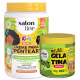 Kit Salon Line Kids 1 Creme para Pentear e 1 Gelatina Antifrizz Melão (1)