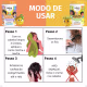 Kit Salon Line Kids 2 Creme para Pentear: Melão e Maracujá 1kg (5)