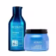 Kit Redken Extreme Strenght Shampoo 300ml + Máscara 500g (2 Produtos)