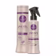 Kit Haskell Ametista Desamarelador Shampoo + Fluido (300/120mL) (1)