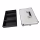 Maleta Carrinho Rubys 3 Andares e 2 Rodinhas Prata Fs-1206a (9)