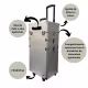Maleta Carrinho Rubys 3 Andares e 2 Rodinhas Prata Fs-1206a (2)