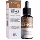 Floral Ervas do Brasil Vitamina D3 + K2 Morango - Suplemento Alimentar 30ml (1)