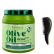 Máscara Umectante Óleo de Oliva 950g Forever Liss + Escova (1)