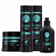 Kit Haskell Cachos Sim Shampoo Condicionador Máscara Leave-in 300ml (1)