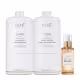 Kit Keune Satin Oil Shampoo 1000ml + Condicionador 1000ml + Óleo 95ml + Válvulas Pump (2)