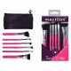 Kit com 6 pincéis profissionais e nécessaire KP10-2 Travel Beauty – MACRILAN (7)