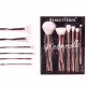 Kit ED004 com 6 pincéis para maquiagem Mademoiselle (5)