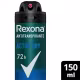 Kit 3 Desodorante Antitranspirante Rexona Men Active Dry 150ml (3)