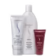 Kit Senscience Smooth + Inner Restore Moisturizing Mask Mini (3 Produtos)