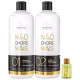 Kit Borabella Não Chore Mais 2X1L + Argan Oil Macadâmia 7ml