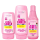 Forever Liss Kit Desmaia Cabelo Condicionador, Leave-In e Shampoo – Hidratação e Proteção Térmica (1)