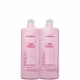Kit Wella Professionals Invigo Blonde Recharge - Shampoo Desamarelador 2x1L (1)