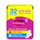 Intimus Tripla Proteção Extra Suave - Absorvente com Abas (32 Unidades)
