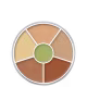 PALETA DE CORRETIVO 40g CONCEALER CIRCLE TOM 5 - KRYOLAN