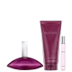 Conjunto Euphoria for Women Calvin Klein Feminino - Perfume Eau de Parfum 100ml + Body Lotion 200ml + Travel Size 10ml (2)