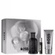 Conjunto Bottled Boss Masculino - Perfume Parfum 100ml + Shower Gel 100ml + Travel Size 10ml (1)