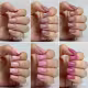 Kit Bella Brazil Esmaltes Efeito Gel Nudes e Rosas (6 Unidades) (3)