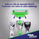 Aparelho de Barbear Gillette Mach3 Acqua-Grip Sensitive + 2 Cargas (7)