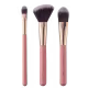 Kit de Pincéis Lanossi Rose Gold - 3 unidades (1)