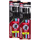 Kit 6 Escovas Dental Colgate Slim Soft Black (1)
