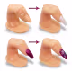 Arte Sedução Manicure - Dedo Postiço para Treino (1 Unidades) (1)