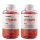 Kit Imunehair Vitamins Tangerina e Morango - Suplemento Alimentar (120 Cápsulas) (1)
