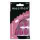 Macrilan Bailarina Rosé - Unhas Postiças (24 Unidades)