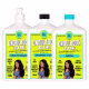 Kit Lola Cosmetics Ondulados - Shampoo + Cond + Creme 500ml (1)