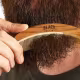 Black Barts - Pente de Madeira Curvo para Barba (4)