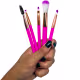 Kit com 05 Pincéis para Maquiagem Gatinho Ruby Anjo RA-087 (7)