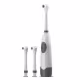 Escova Dental Elétrica Multilaser Rotacional HC086 - Cinza (1)