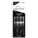 Macrilan Efeito Gel Preto UP701B - Unhas Postiças (24 Unidades) (1)