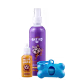 Kit Limpatinha Adestrador Sanitário Mija Aki + Aki No (3 Produtos) (1)