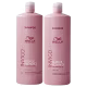 Kit Wella Professionals Invigo Blonde Recharge - Shampoo Desamarelador (02 Produtos) (1)