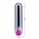 Power Bullet Vibrador Recarregável 10 Intensidades YouVibe 7,2cm x 1,8cm Arredondada Portátil Discreto (1)