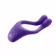 Vibrador Doppio 2.0 Purple Aveludado a Prova D'água com 10 Modos de Vibração (5)
