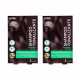 Kit Kiss NY Shampoo Tonalizante Castanho Escuro Com 2 un (1)
