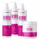Kit Sh 300ml + Cond 300ml + Leave in 300ml + Mask Nutrifrizz (4)