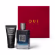 Conjunto L’Expérience 706 O.U.i Masculino - Eau de Parfum 75ml + Creme Pós-Barba 50g + Caixa (1)