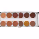 DERMACOLOR CAMOUFLAGE PALETA 12 CORES CARIBBEAN - KRYOLAN
