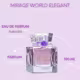 Kit Perfume Vivinevo Mirage World Elegant EDP Feminino 100ml + Body Lotion 150ml (6)