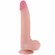 Pênis com dupla camada Realístico 20x4 cm Sliding Skin Dual Layer Dong Flesh - Lovetoy (2)