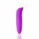 Vibrador Ponto G Aveludado Formato Golfinho Roxo