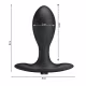 Plug Anal Inflável com Esfera Estimulante Interna em Silicone Macio Preto 9cm Pretty Love (3)