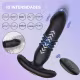 Massageador de Próstata Vai e Vem Plug Anal Controle Remoto 15,8cm x 3,8cm 10 Intensidades Silicone Recarregável (7)