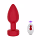 Sexy Import 10 Modos de Vibração Vermelho - Plug Anal em Silicone (3)