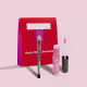 Combo Presente Natal: Lápis Olhos Pretuco 1,2g + Gloss Labial Rosadex 4ml + Sacola (1)