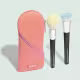 Combo Pincéis de Maquiagem: Super Denso + Multi Pó e Blush + Case Para Pincéis (1)